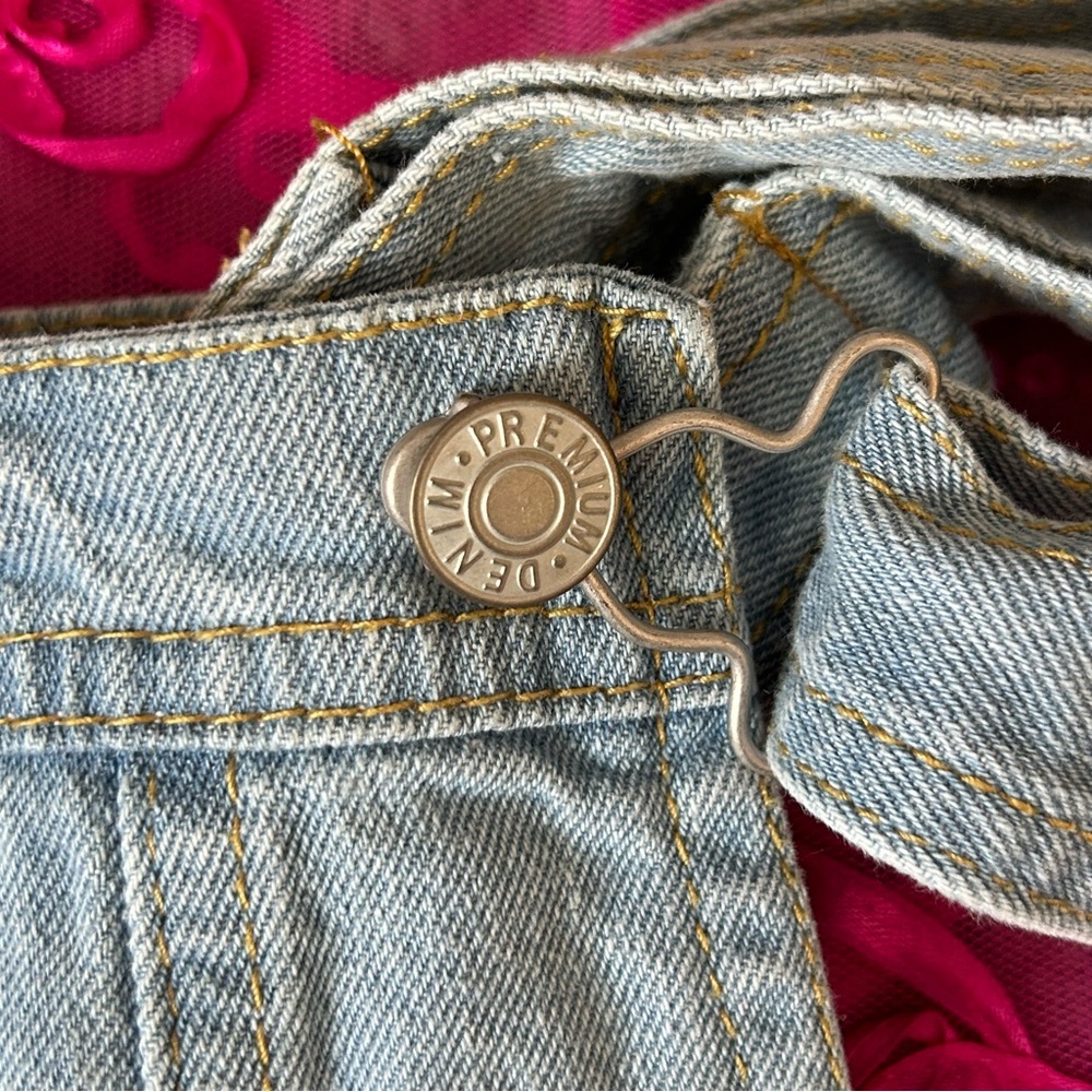love tree light wash overalls - Picture 4 of 15